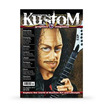 Pinstriping And Kustom Graphics Magazine, Иностранные журналы об аэрографии, AirBrush, Intpressshop