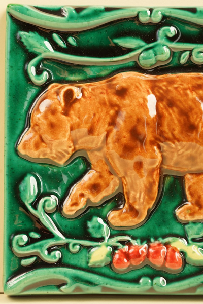 Медведь (керамическая плитка)