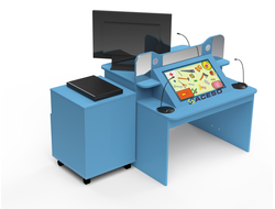 Интерактивный логопедический комплекс Лого стол логопеда Олодим LOGO купить логопедический стол