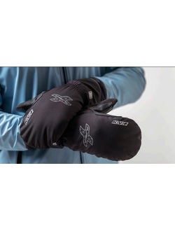Варежки KV+ ALASKA cross country gloves black, 26G09.1