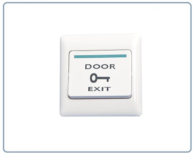 EXIT - кнопка выхода для управления электронными замками в системах контроля доступа, видеодомофонии
