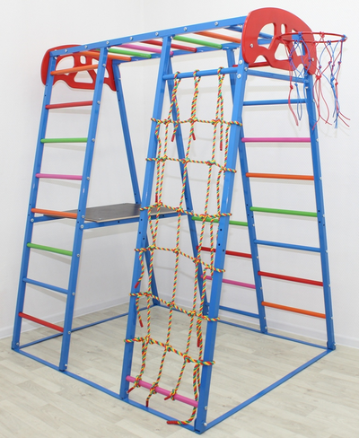 ДСК раннего развития PLASTEP Элефант 170 с площадкой - сетка для лазания