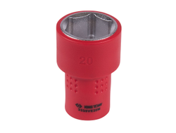 Головка торцевая диэлектрическая шестигранная 3/8", 20 мм KING TONY 3335VE20M