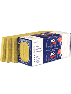 URSA МАТЫ ТЕПЛОИЗОЛЯЦИОННЫЕ ТЕПЛОСТАНДАРТ ПЛИТА 12-1230-610-50 (9 М2/0,45М3)