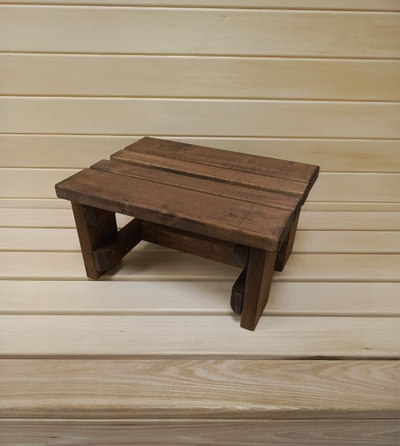 Табурет "НАДЕЖНЫЙ" тонированный (ВЕНГЕ), с покрытием