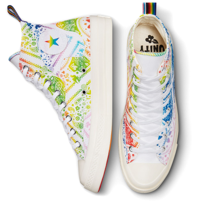 Конверс Chuck Taylor 70 Pride разноцветные высокие  a02266c фото