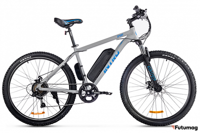 Электровелосипед INTRO Sport (Серо-синий)