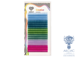 Ресницы палитра "Пастель" Lovely - 20 линий