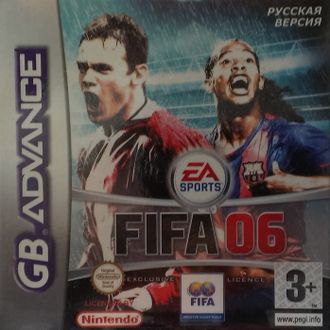 &quot;FIFA 06 soccer&quot; Игра для GBA