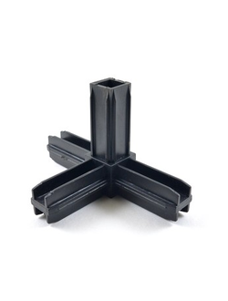 Соединитель промежуточный для профильной трубы 20х20 мм/арт. 381 - ygpo.ru