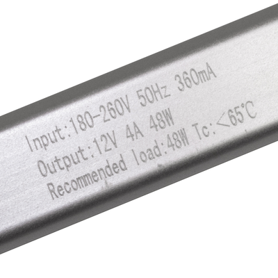 Блок питания 48W 12V IP22 Long (12V/4A/48W) (4LED/IP22 сетка/1 год)