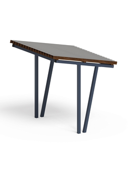 Пергола тент (наклоная) - МФ 77.03.01 /с поликарбонатом/