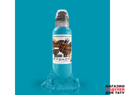 Краска World Famous Tattoo Ink Algarve Aqua