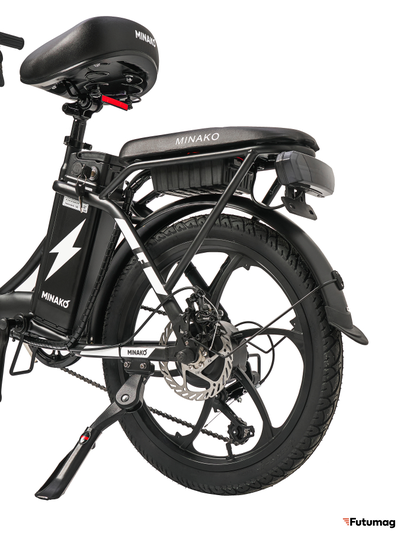 Электровелосипед Minako F7 черный