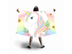 Флаг большой Единорог №17