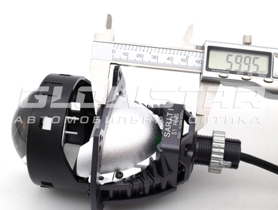 Билед модули Sariti S1 Plus 2025 3.0 дюйма, 2 чипа, 5500K, 12V, 53W/61W, крепление 3R и съемное гаечное