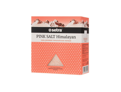 Соль Setra розовая гималайская пищевая мелкая 500 г