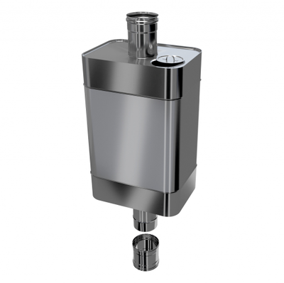 Бак Эльтон прямоугольный на трубе 56л D=115 Ferrum