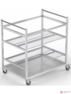 Тележка для сушки стаканов ТСС-2/900/600/950-п