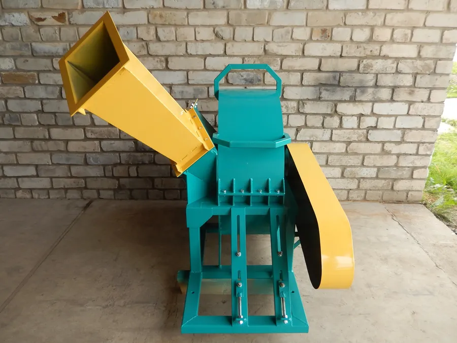 Комплектация дробилки РДМ-600 с удлинителем горловины без электродвигателя