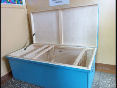 Ящик 25-ти рамочный для хранения сот