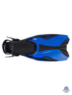 Ласты регулируемые Scorpena Miami синие р.XL