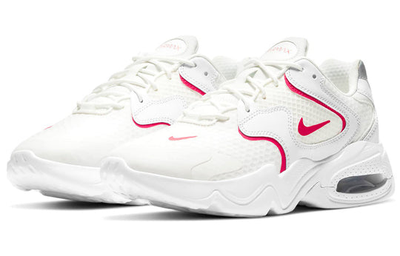 спортивные женские кроссовки Nike Air Max Womens 2X 'White Siren Red' CK2947-104