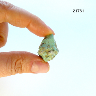 Бирюза натуральная (необработанная) Казахстан арт.21761: 5,2г - 23*17*13мм