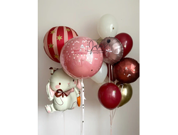 Комплект шаров для девочек №12