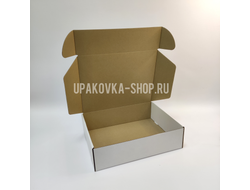 Коробка с откидной крышкой 290*230*80 мм БЕЛЫЙ