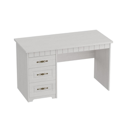 Стол письменный "Прованс" детская 1270х600х755 Бодега белая / Патина премиум