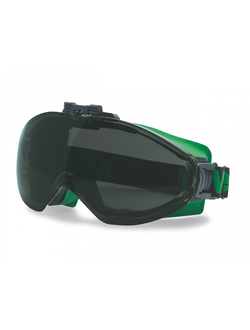 Очки защитные закрытые UVEX «Ультрасоник» с откидной линзой для газосварки