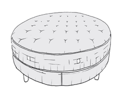 Круглый матрас IMPERIAL AIR SPRING Prestige купить в Севастополе