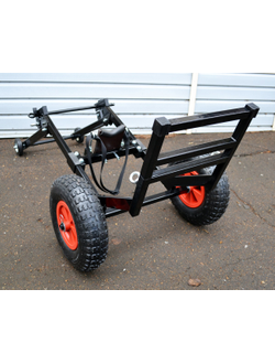 ТЕЛЕЖКА ДЛЯ ТЯЖЁЛОГО ЛОДОЧНОГО МОТОРА "МИЧМАН - 3"