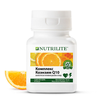 ЗАЩИТА СЕРДЦА И СОСУДОВ   Nutrilite™ Комплекс Коэнзим Q10, 60 капсул