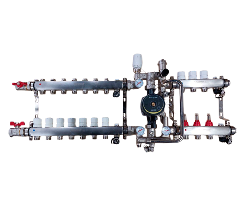 РКУ SANEXT «Теплый пол» с насосно-смесительным узлом MU-C