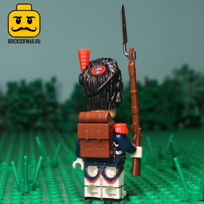 4 солдата французской армии, наполеоновские войны 1812