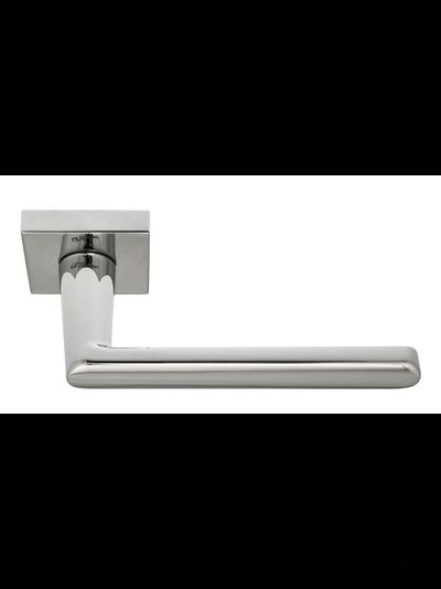 Дверная ручка на квадратном основании Fratelli Cattini "NEVADA" 8-CR полированный хром