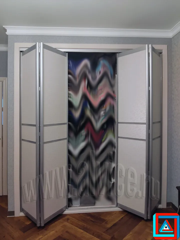 Фото 02 - две пары створок со сложением "книжка" 