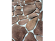 Декоративный облицовочный камень Kamastone Урал 6112, коричневый с бежевым