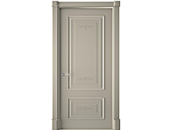 Дверь багетная Арт Гам галечный серый цвет