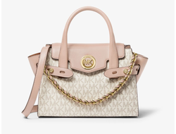 Сумка сэтчел Michael Kors Carmen Extra-Small розовая