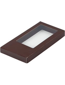 Коробка для плитки шоколада (шоколад), 160*80*17мм
