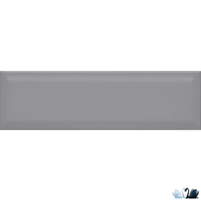 Керамическая плитка Kerama Marazzi Аккорд серый темный грань 8.5x28.5 см глянцевый
