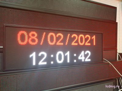 Офисные часы-[88:88]-Т-350х990мм