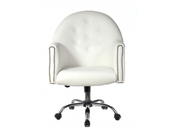 Кресло Шарм экокожа белая