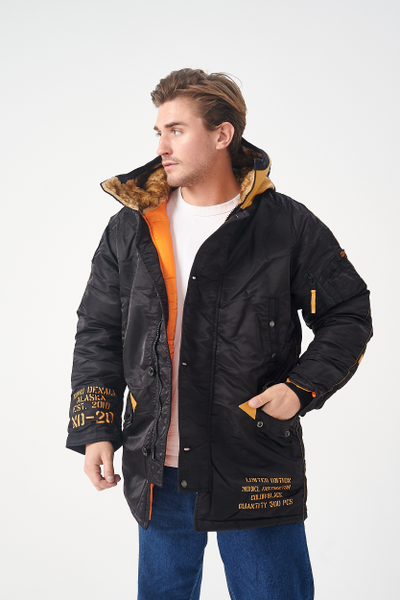 Куртка N3B INSTRUCTOR BLACK/ORANGE