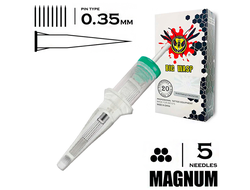 5MG/0,35 mm - Magnum (BIG-WASP Matte Transparent)