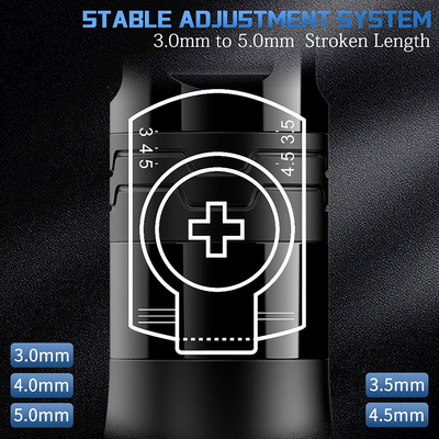 (УЦЕНКА) Беспроводная тату машинка EZ P3 Pro Turbo 5 Strokes 2 Power Black