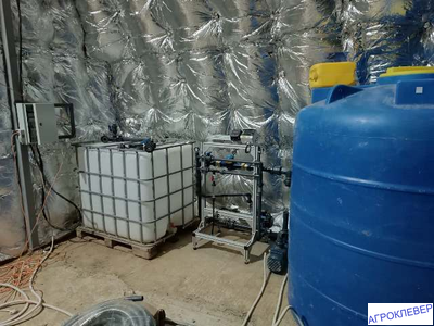 Подкормочный узел 5-15м3 (с подпорным насосом)